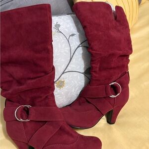 Charles Albert Rich Red Heeled Boots